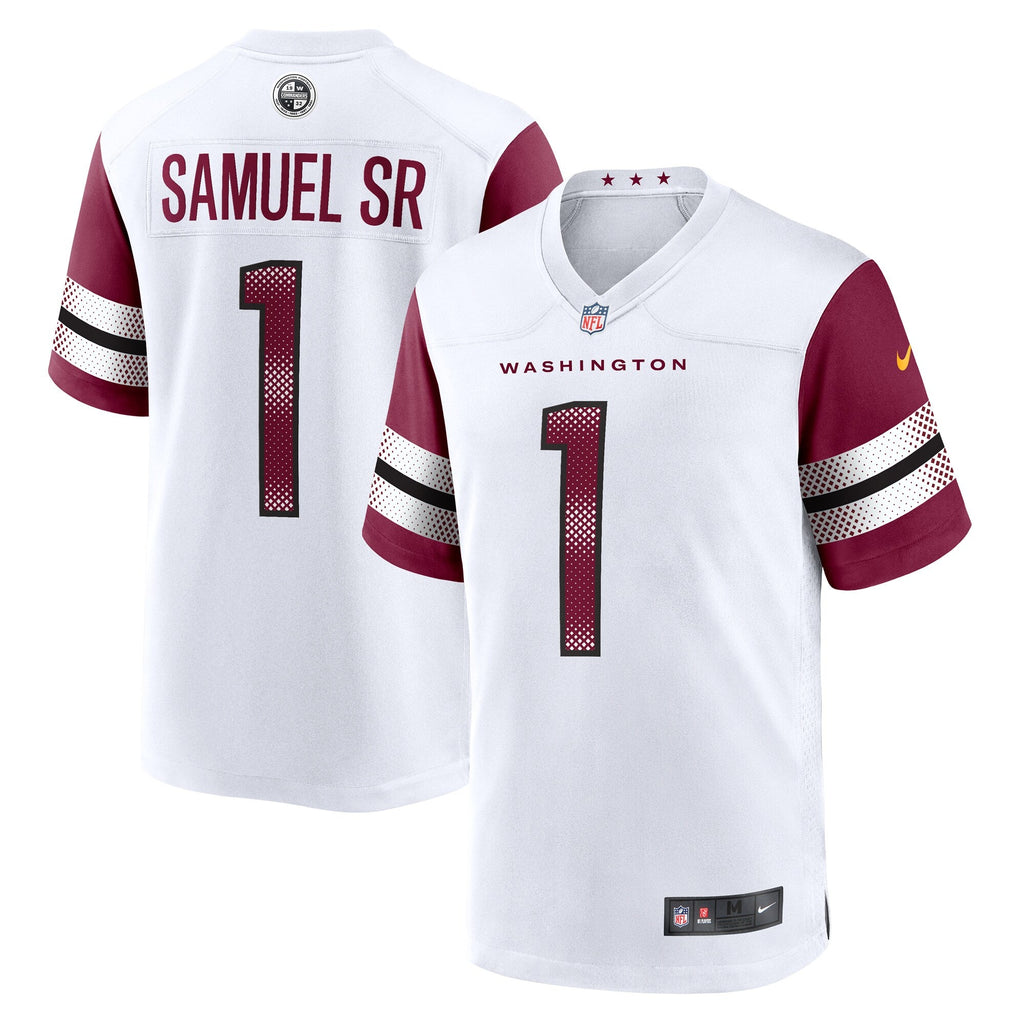 Washington Commanders Deebo Samuel Sr White Game Player Football Jersey