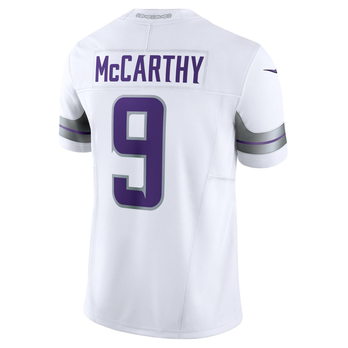 Minnesota Vikings J.J. McCarthy White Vapor F.U.S.E. Limited Football Jersey