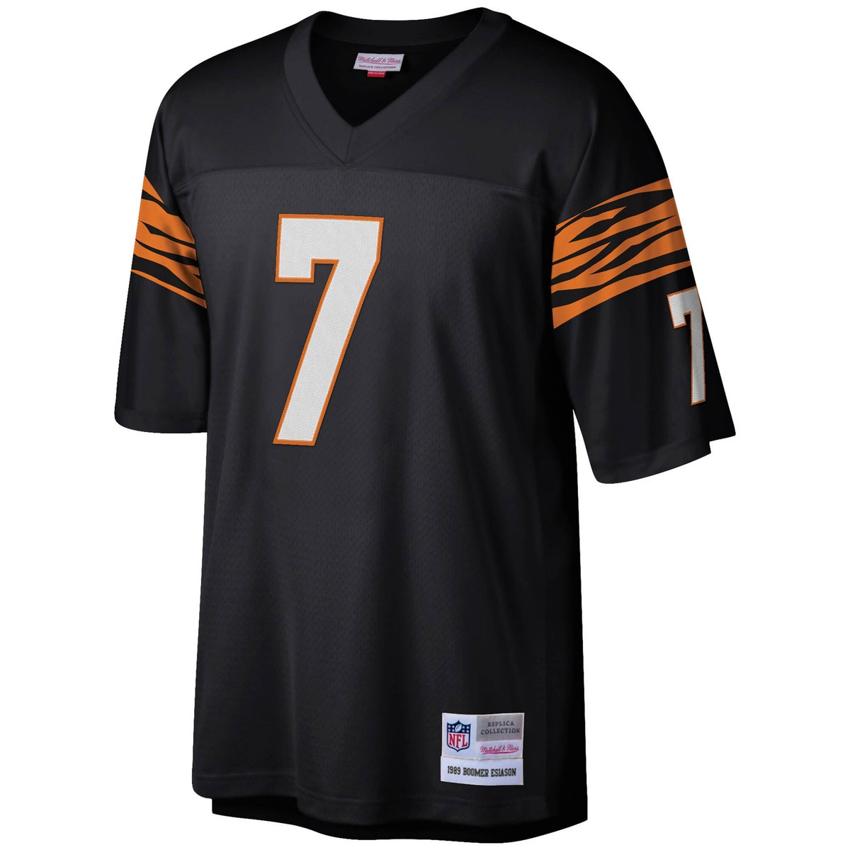Cincinnati Bengals Boomer Esiason Black Legacy Replica Football Jersey