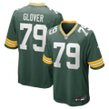 Green Bay Packers Travis Glover Green Game Football Jersey