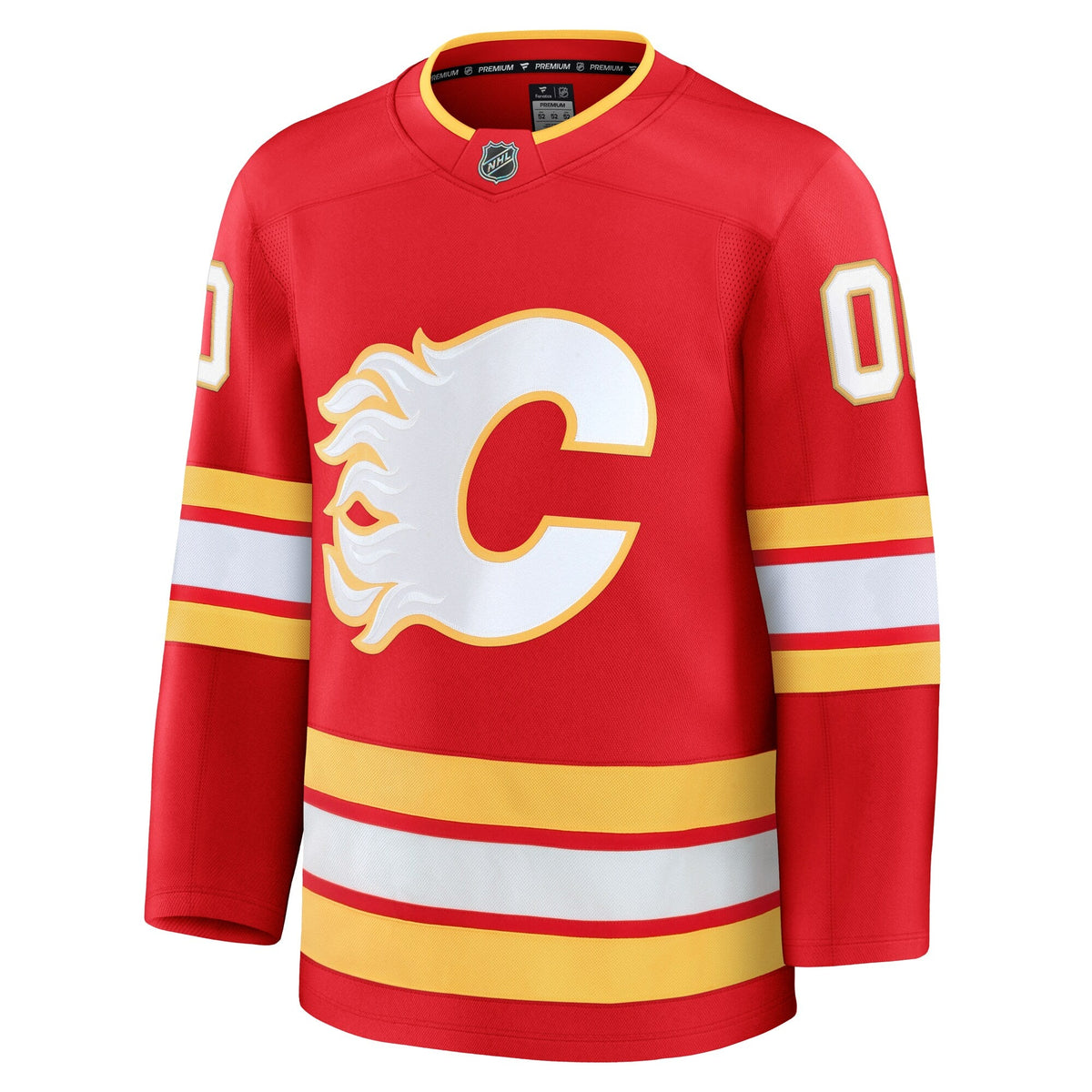 Calgary Flames Red Home Premium Custom Jersey