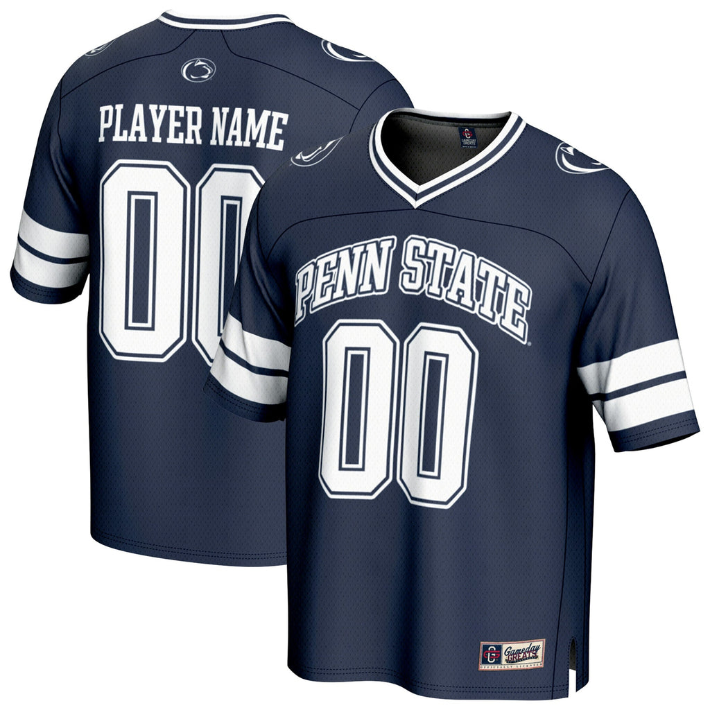 Penn State Nittany Lions NIL Pick-A-Player Football Fashion Jersey - Navy
