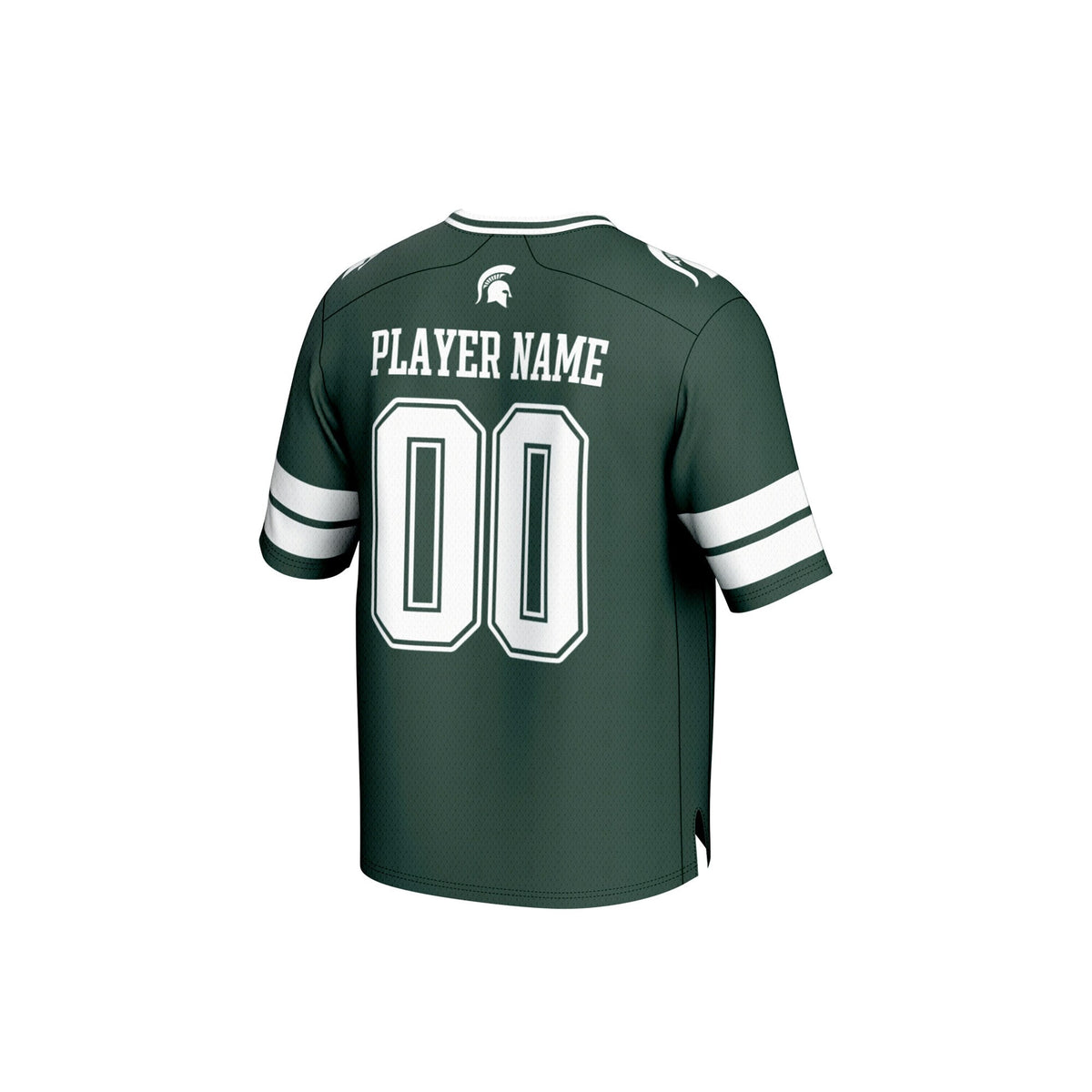 Michigan State Spartans NIL Pick-A-Player Football Fashion Jersey - Green