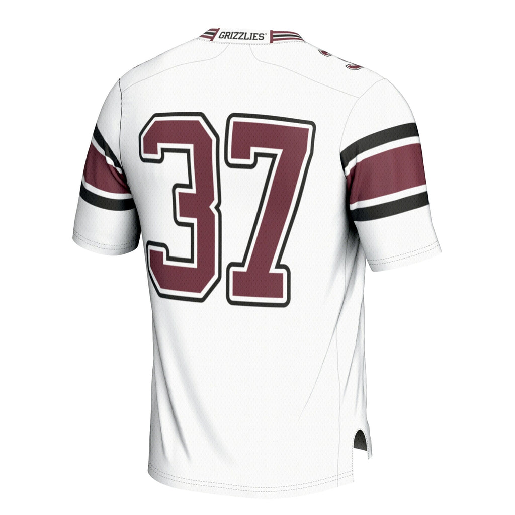 #37 Montana Grizzlies Football Jersey - White