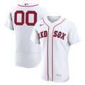 Boston Red Sox White Home Custom Baseball Jersey