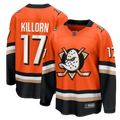 Anaheim Ducks Alex Killorn Orange Home Breakaway Hockey Jersey
