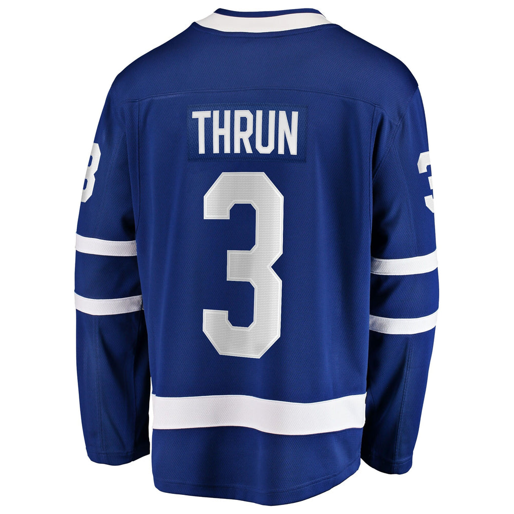 Toronto Maple Leafs Henry Thrun Blue Home Breakaway Hockey Jersey