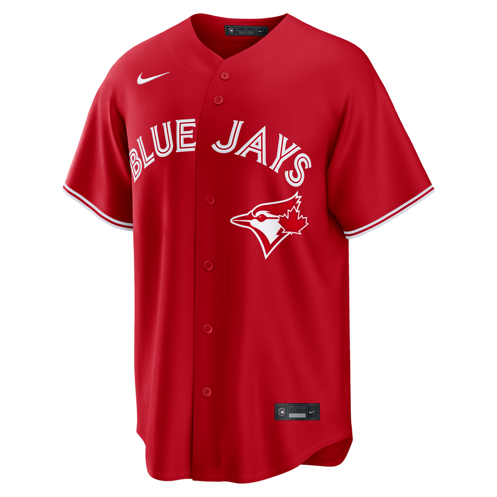 Toronto Blue Jays Anthony Santander Red Canada Day Replica Baseball Jersey
