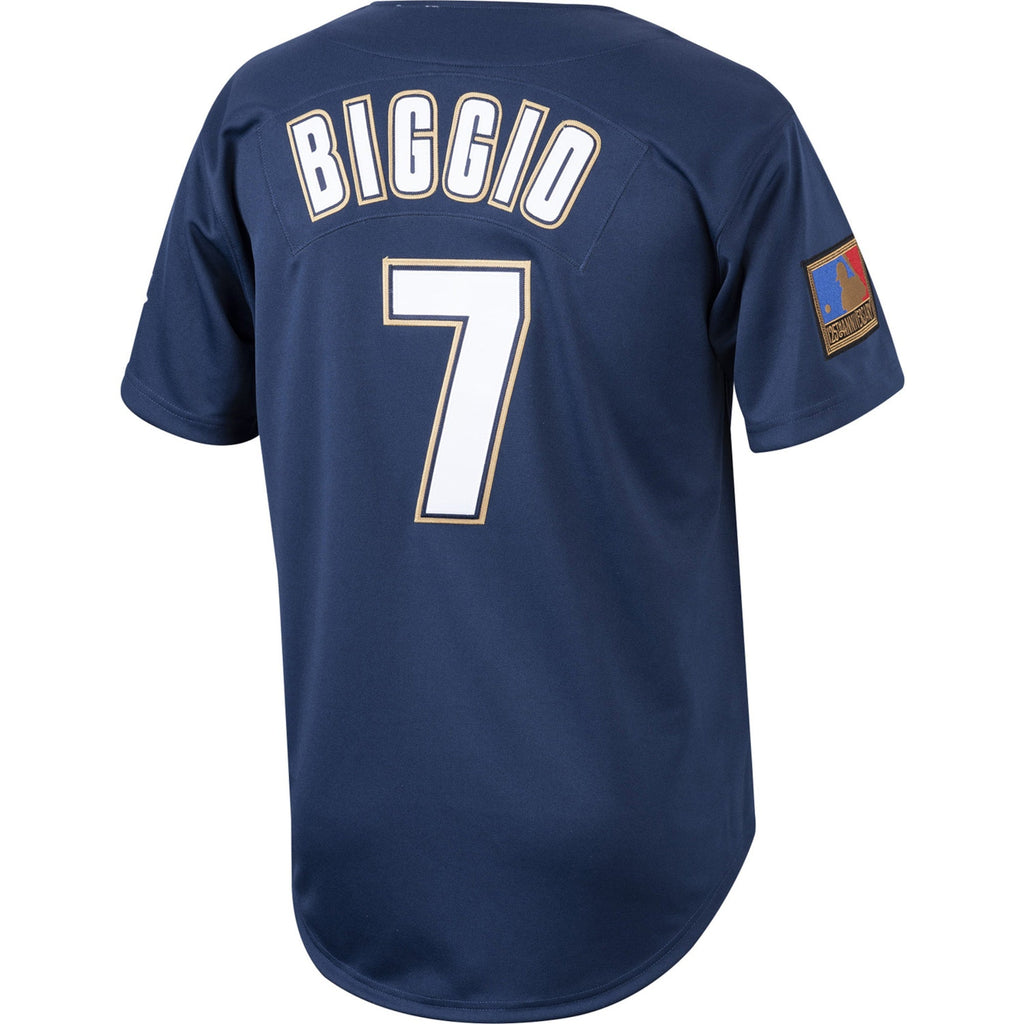 Houston Astros Craig Biggio Navy Cooperstown Collection 1994 Baseball Jersey