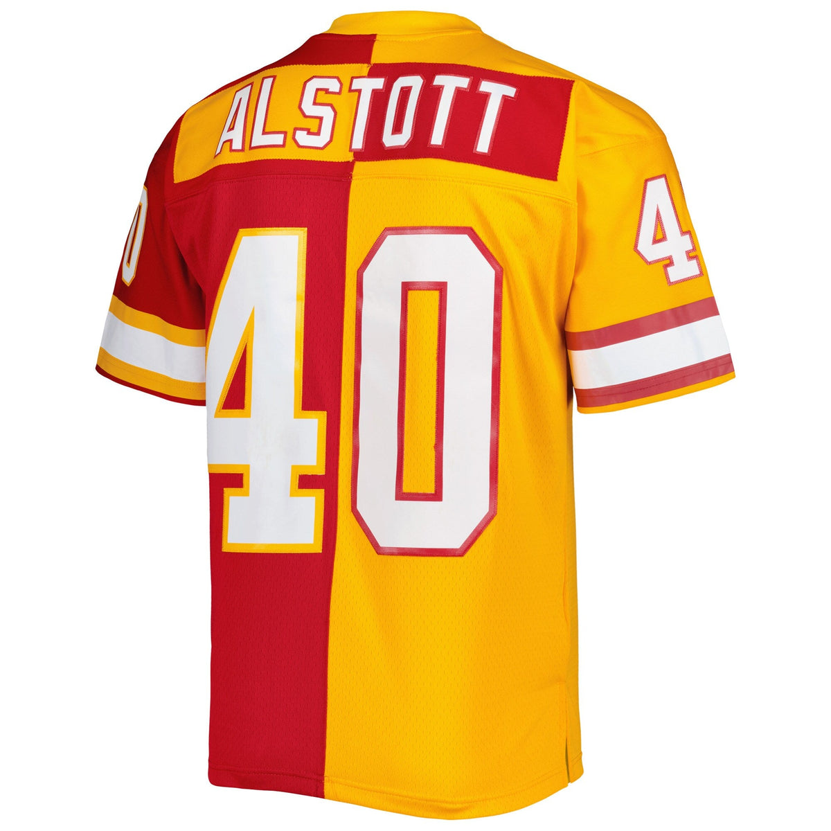 Tampa Bay Buccaneers Mike Alstott Orange/Red 1996 Split Legacy Replica Football Jersey