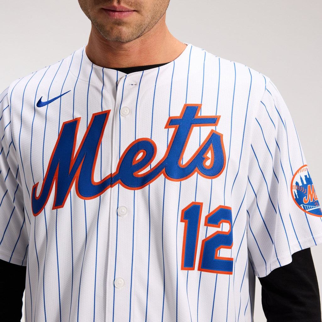 New York Mets Francisco Lindor White Home Limited Baseball Jersey