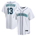 Seattle Mariners Kade Anderson White Home Replica Baseball Jersey
