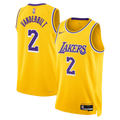 Los Angeles Lakers Icon Edition Swingman Jersey - Gold - Jarred Vanderbilt