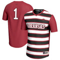 #1 Cardinal Arkansas Razorbacks Lightweight Soccer Fashion Jersey