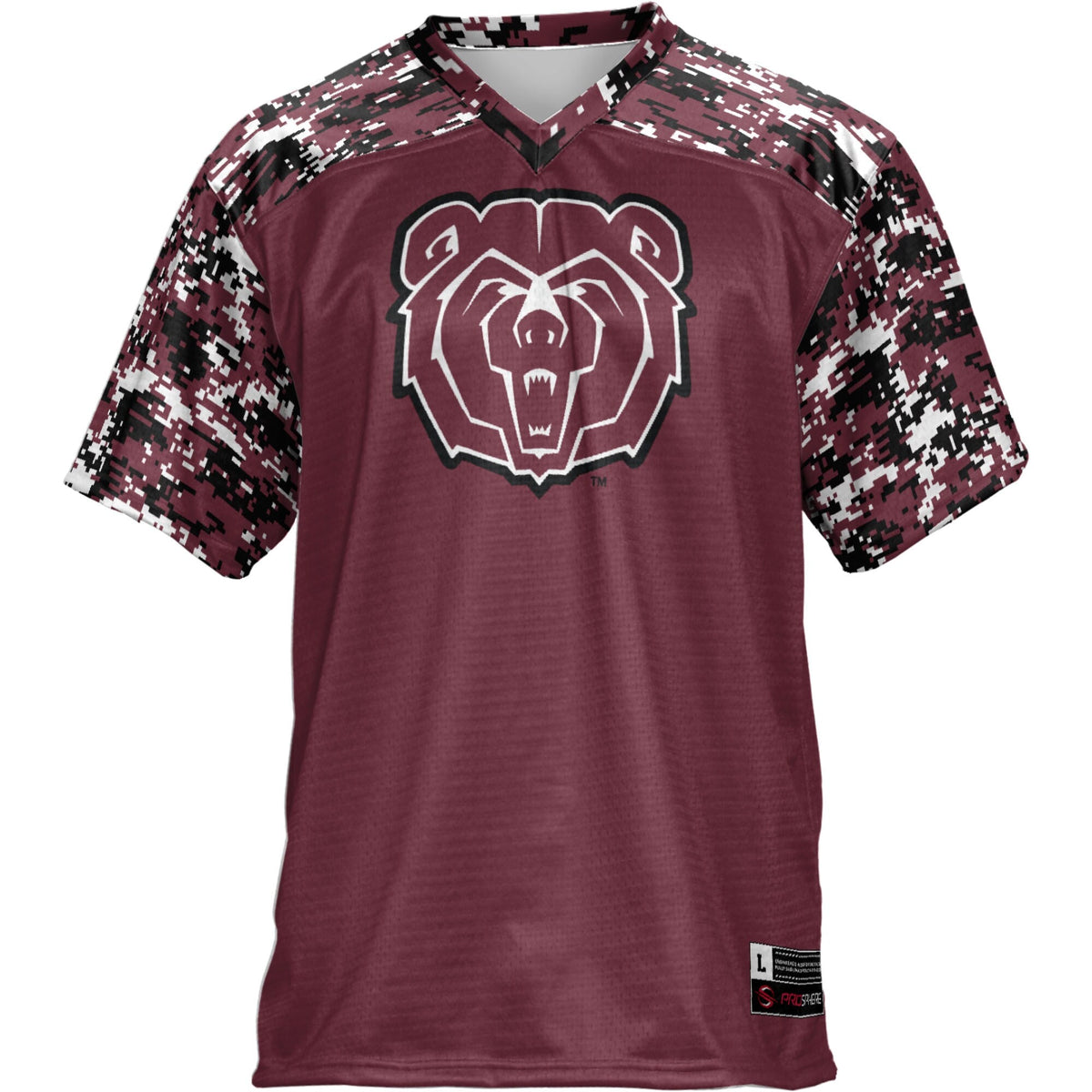 Missouri State University Bears Football Jersey - Maroon