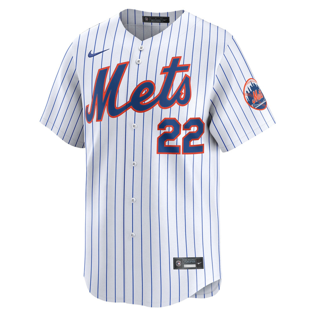 New York Mets White Home Limited Player Baseball Jersey