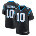 Carolina Panthers Ryan Fitzgerald Black Team Game Football Jersey