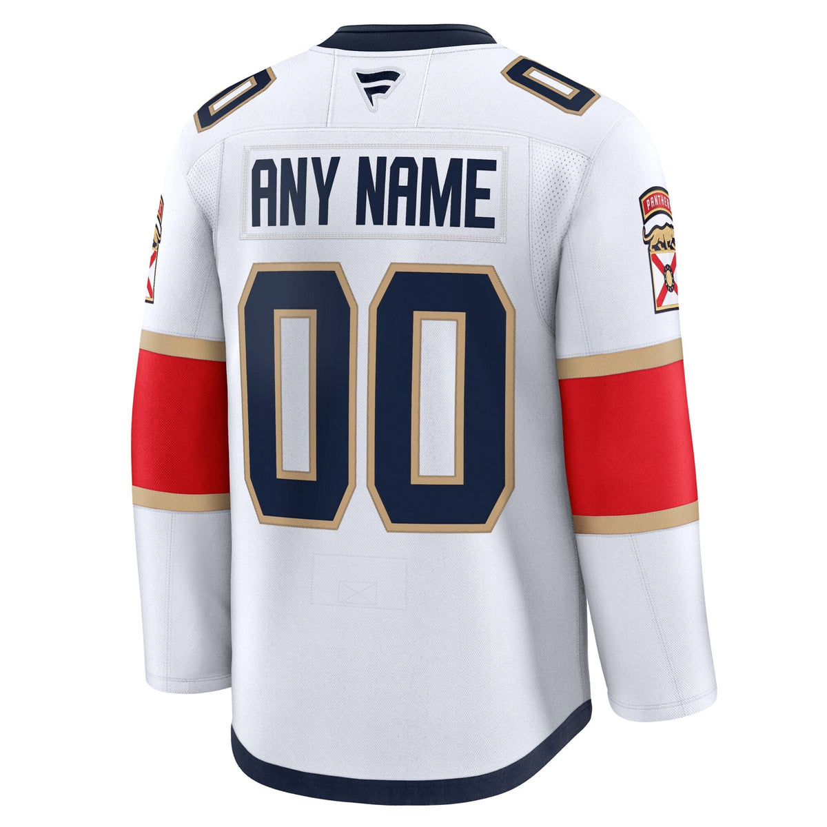 Florida Panthers White Away Premium Custom Jersey