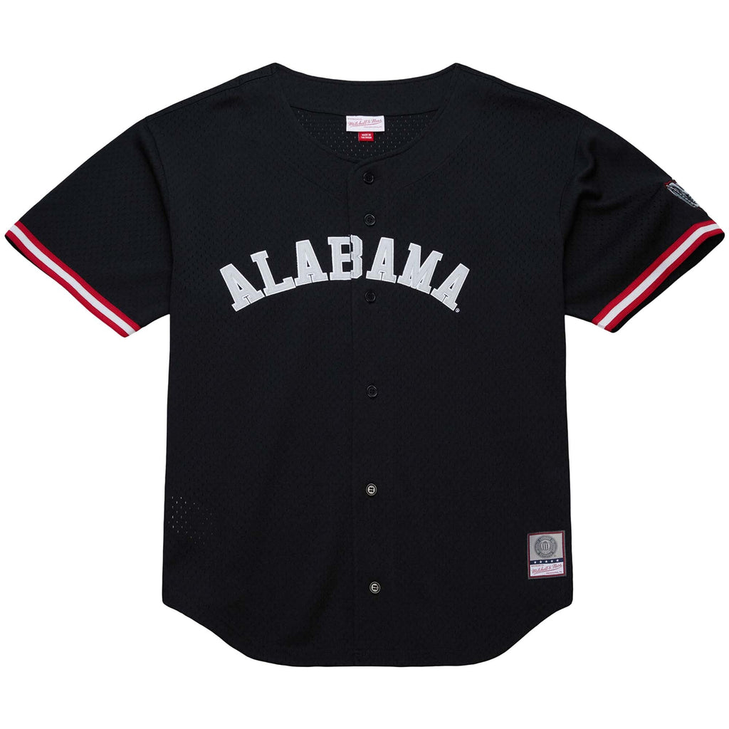 Black Alabama Crimson Tide On The Clock Full-Button Fashion Jersey