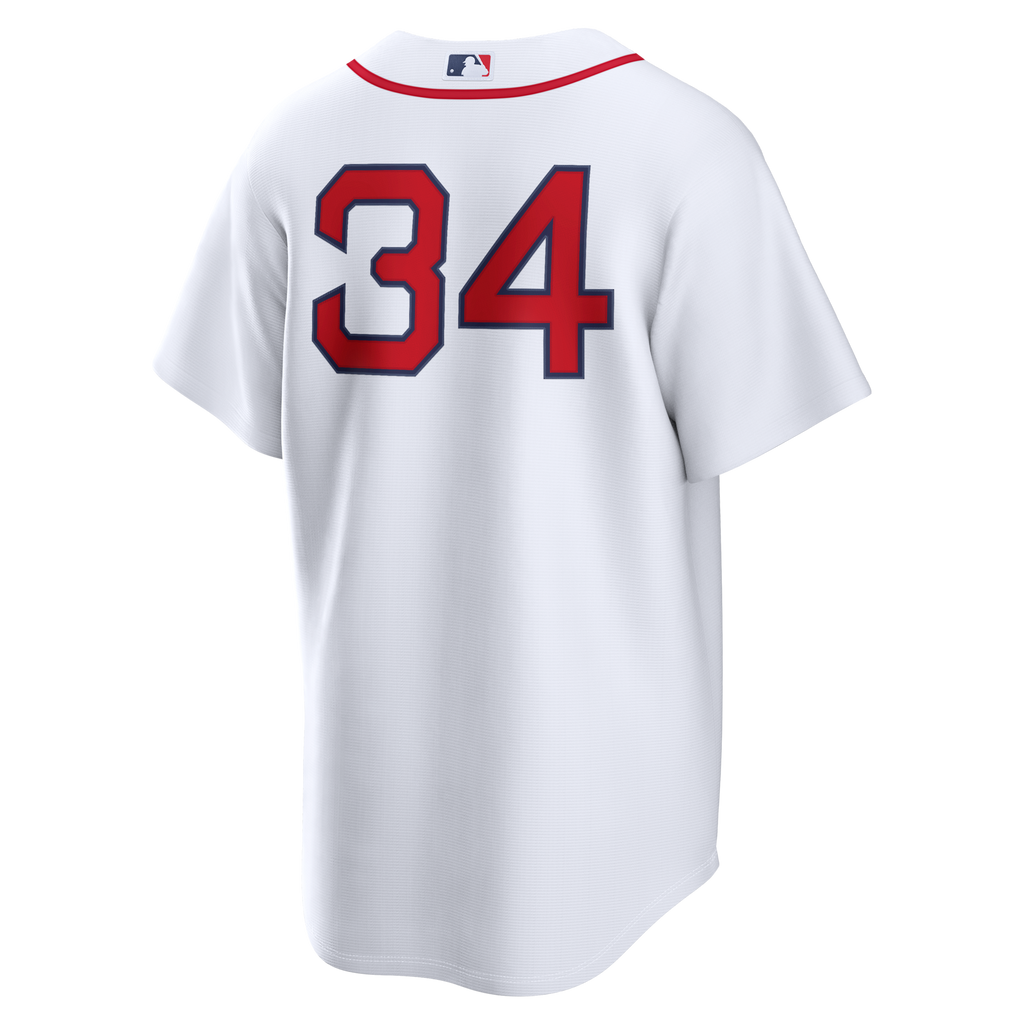 Boston Red Sox David Ortiz White Home Replica Baseball Jersey