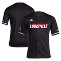 Black Louisville Cardinals Replica Baseball Jersey