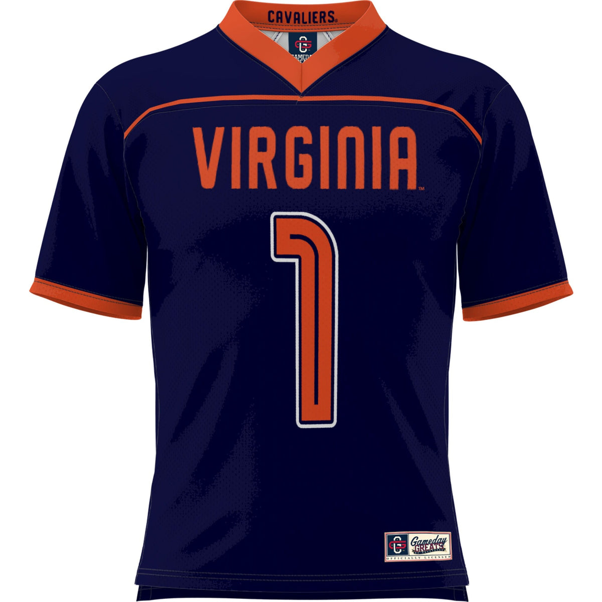 Virginia Cavaliers #1 Lightweight Lacrosse Jersey - Navy