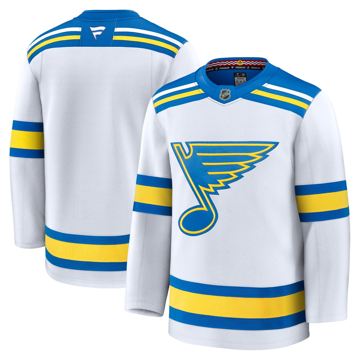 St. Louis Blues White Away Premium Jersey