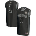 #1 Utah State Aggies Lightweight Basketball Jersey - Black