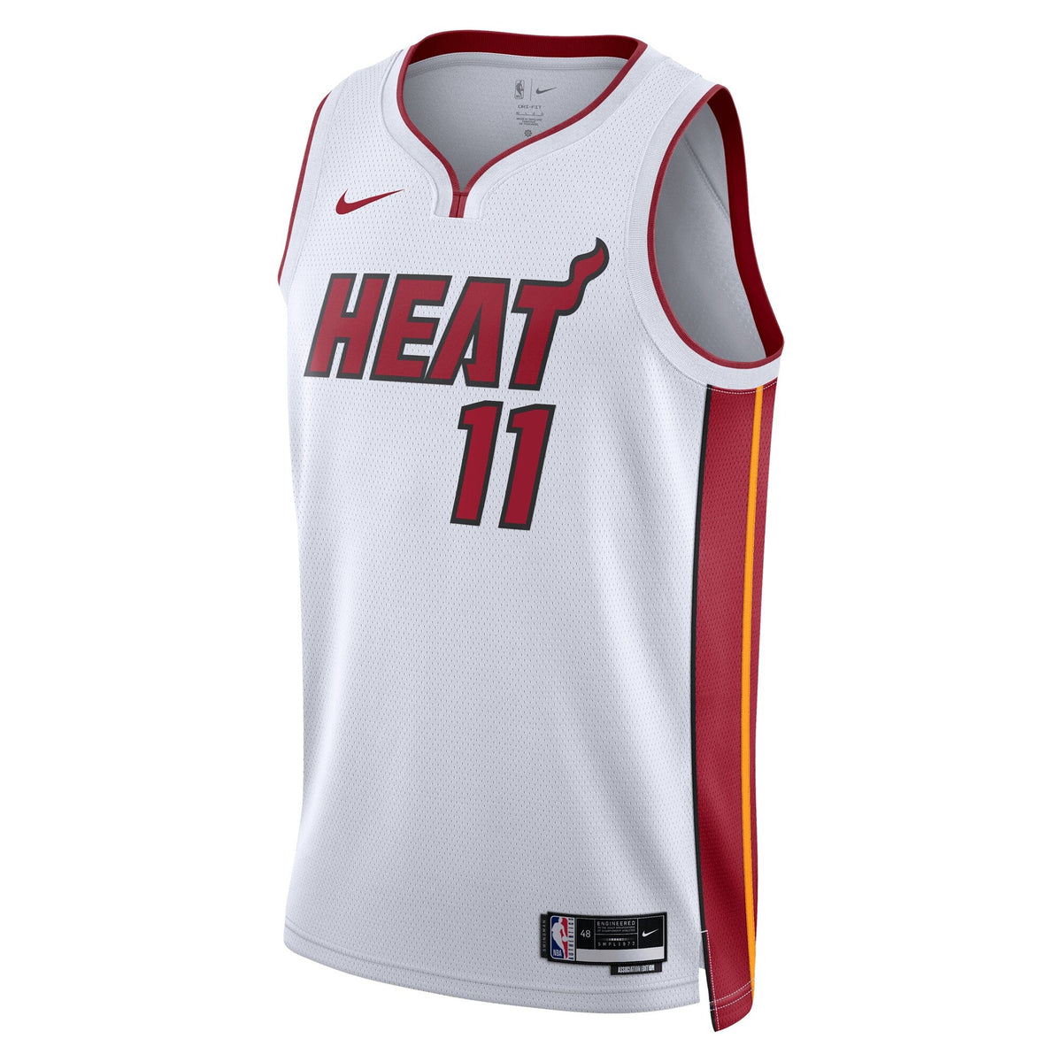 Miami Heat Association Edition Swingman Jersey - White - Jaime Jaquez Jr.