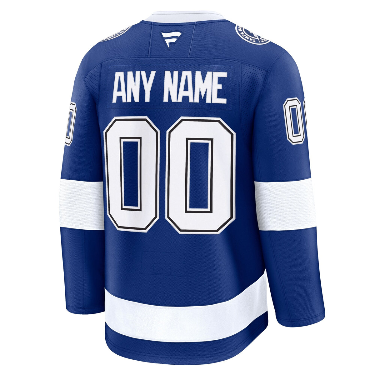 Tampa Bay Lightning Blue Home Premium Custom Jersey