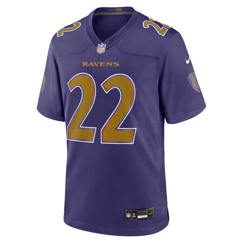 Baltimore Ravens Derrick Henry Purple Alternate Game Football Jersey