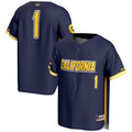 #1 Cal Bears Lightweight Baseball Jersey - Navy