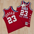 NBA All-Star East Michael Jordan 1989 Jersey - Red