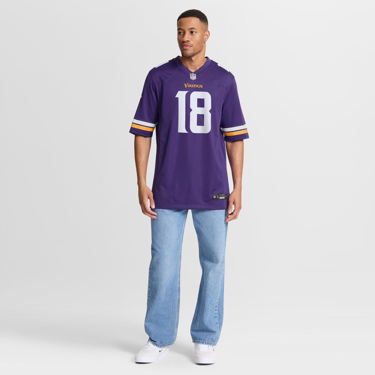 Minnesota Vikings Kyler Murray Purple Game Football Jersey