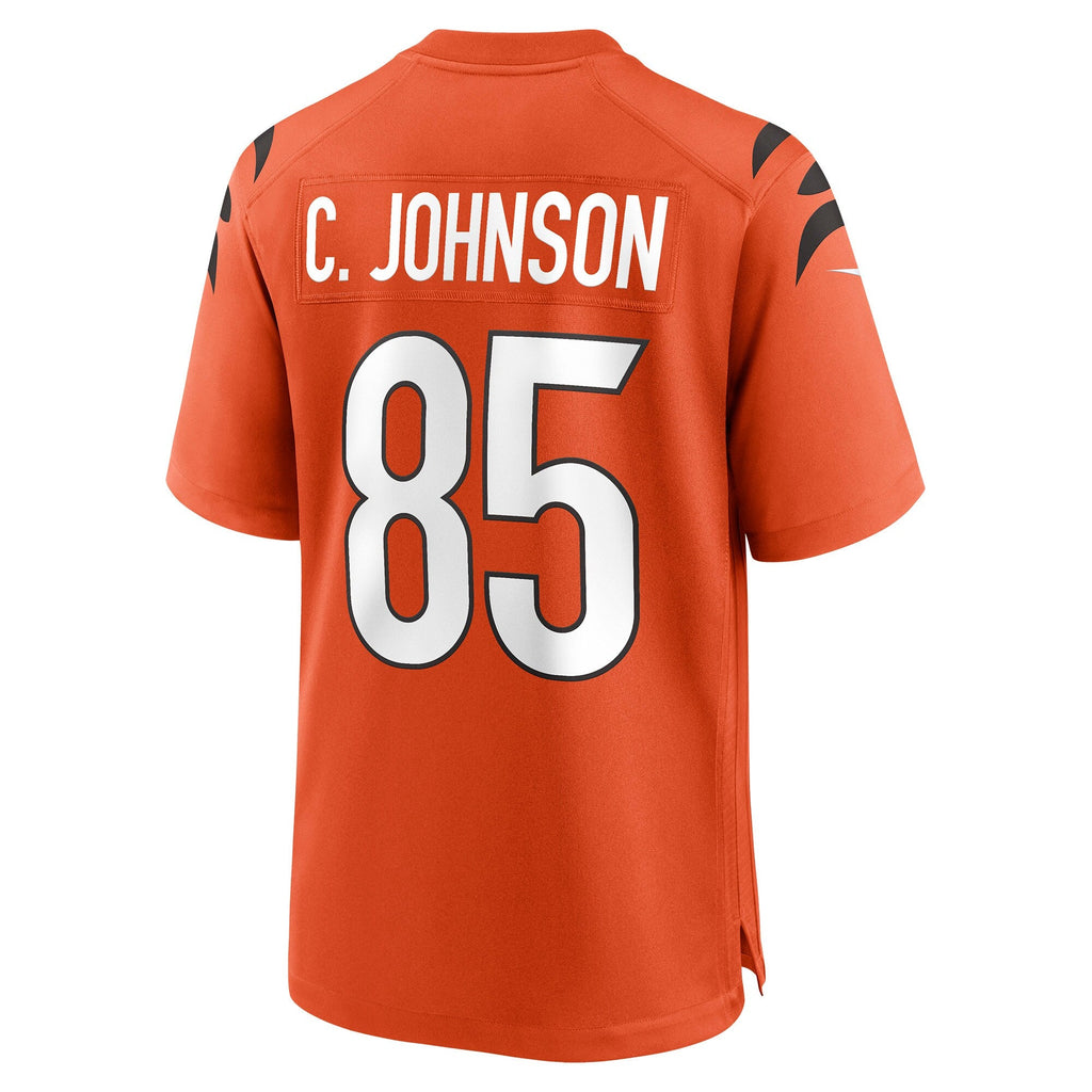 Cincinnati Bengals Chad Johnson Orange Retired Player Alternate Game Football Jersey