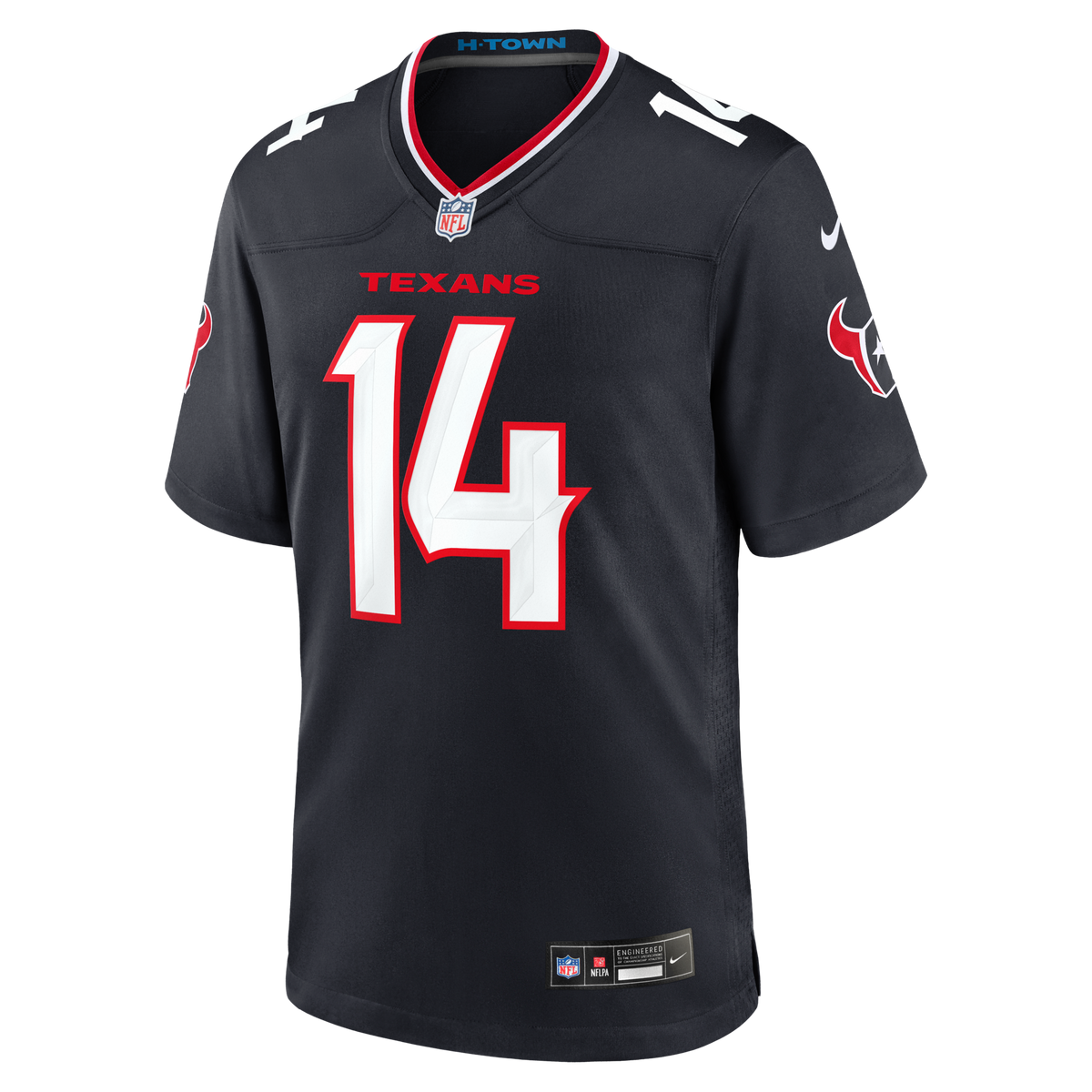 Houston Texans Jaylin Noel Navy Team Game Football Jersey