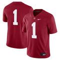#1 Alabama Crimson Tide Game Jersey - Crimson