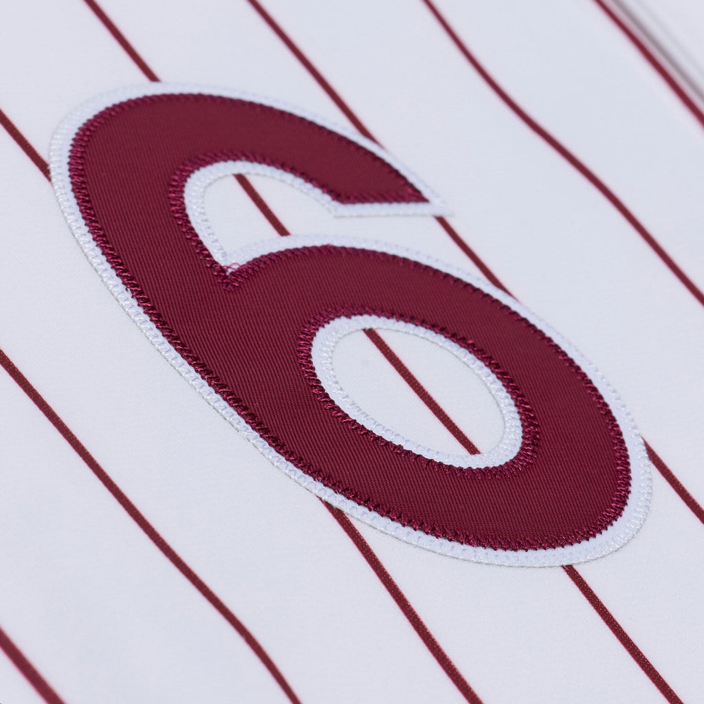 Philadelphia Phillies Jimmy Rollins White 2003 Cooperstown Collection Baseball Jersey