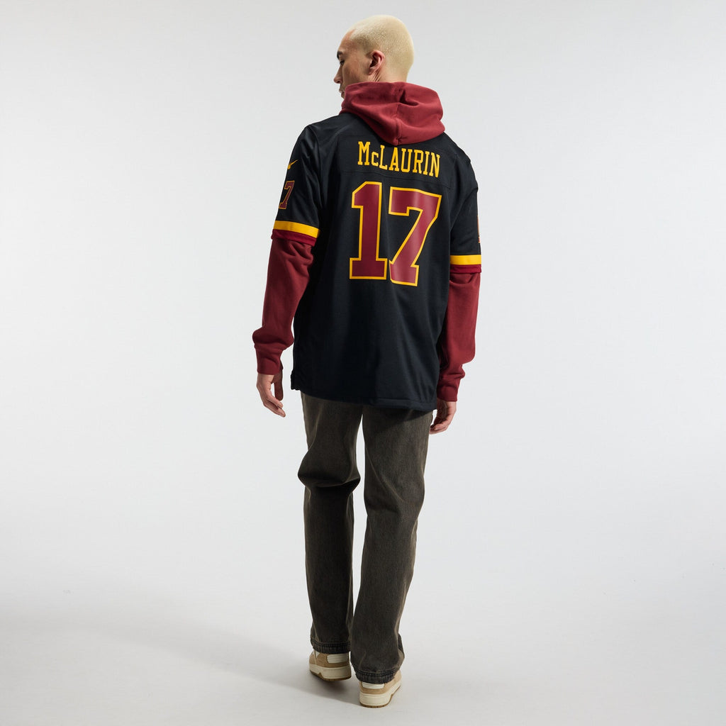 Hail Raiser Washington Commanders Terry McLaurin Black Alternate Game Football Jersey