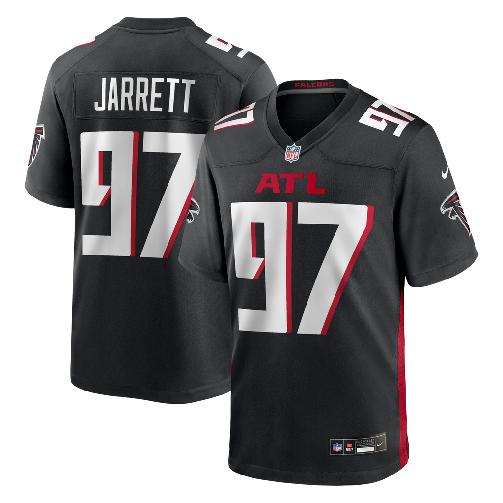 Atlanta Falcons Grady Jarrett Black Game Player Football Jersey