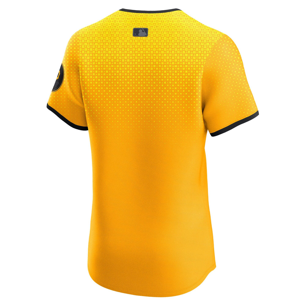 Pittsburgh Pirates Gold City Connect Elite Baseball Jersey