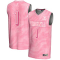 #1 Virginia Cavaliers Lightweight Basketball Jersey - Pink