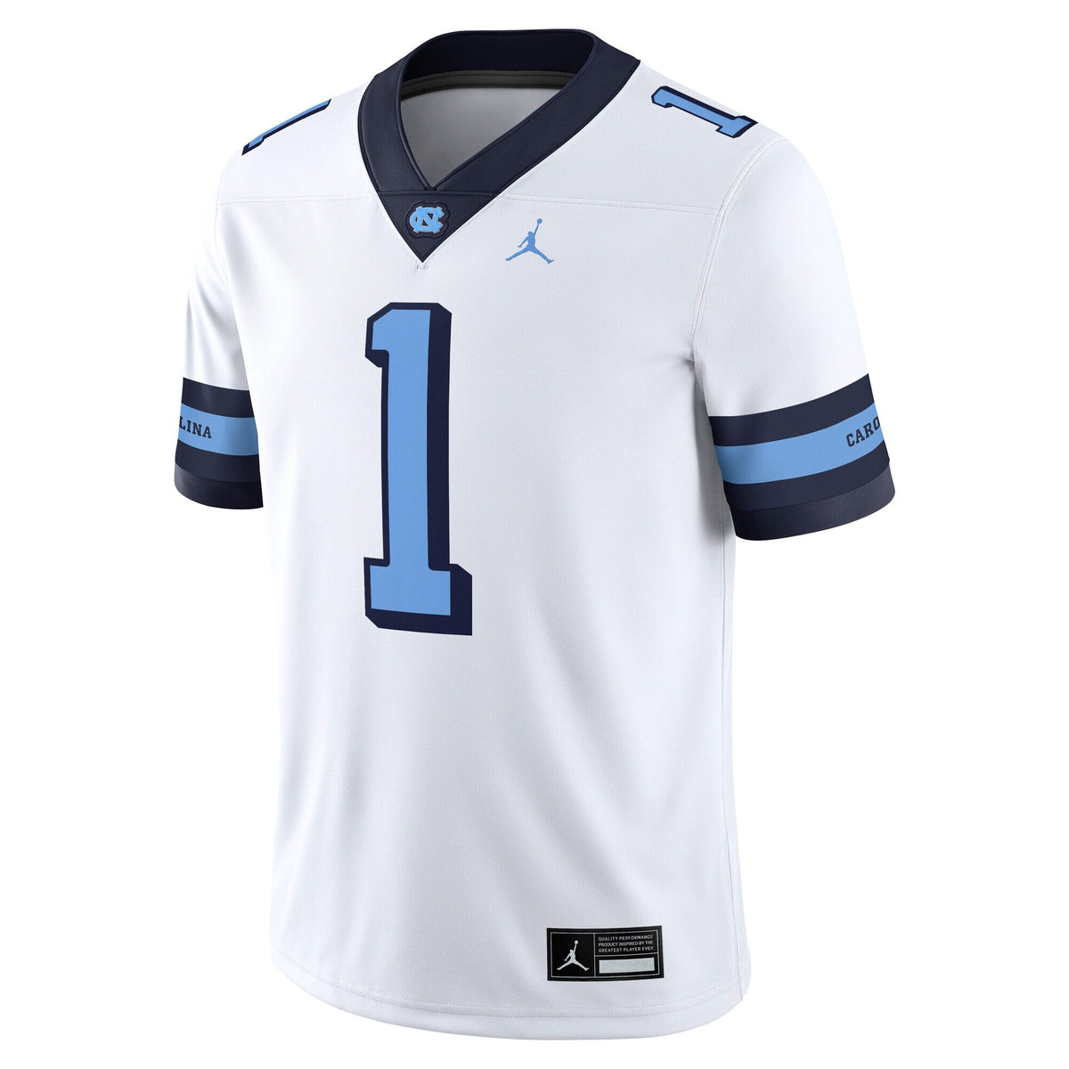 #1 North Carolina Tar Heels Alternate Game Jersey - White