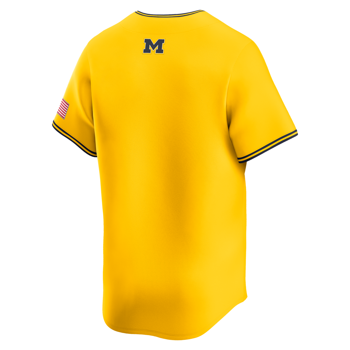 Maize Michigan Wolverines Alternate Limited Baseball Jersey