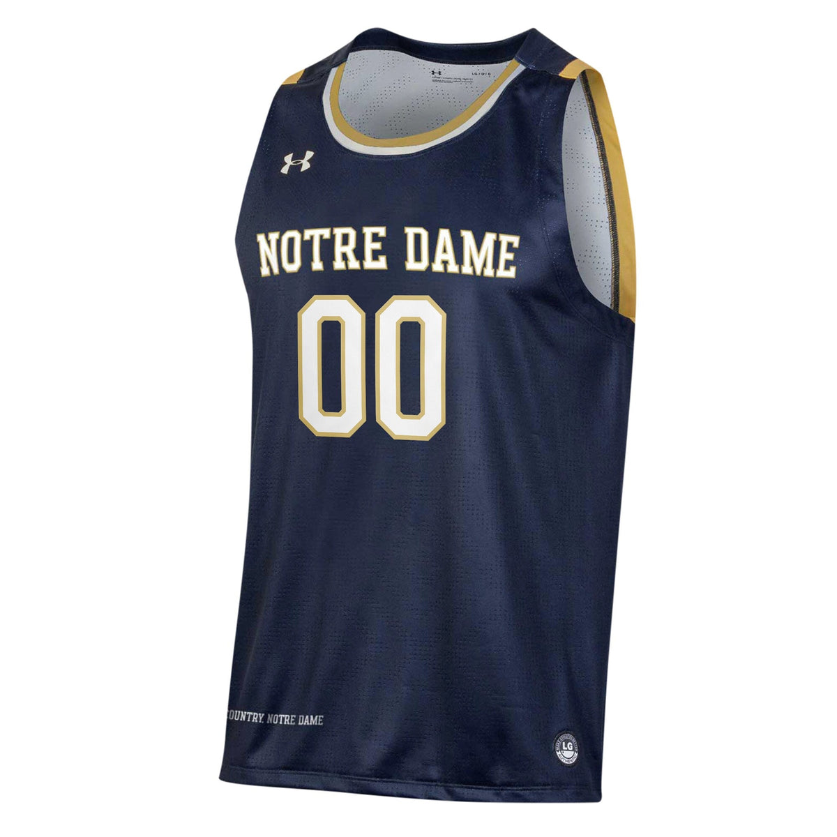 Notre Dame Fighting Irish Pick-A-Player NIL Basketball Jersey - Navy