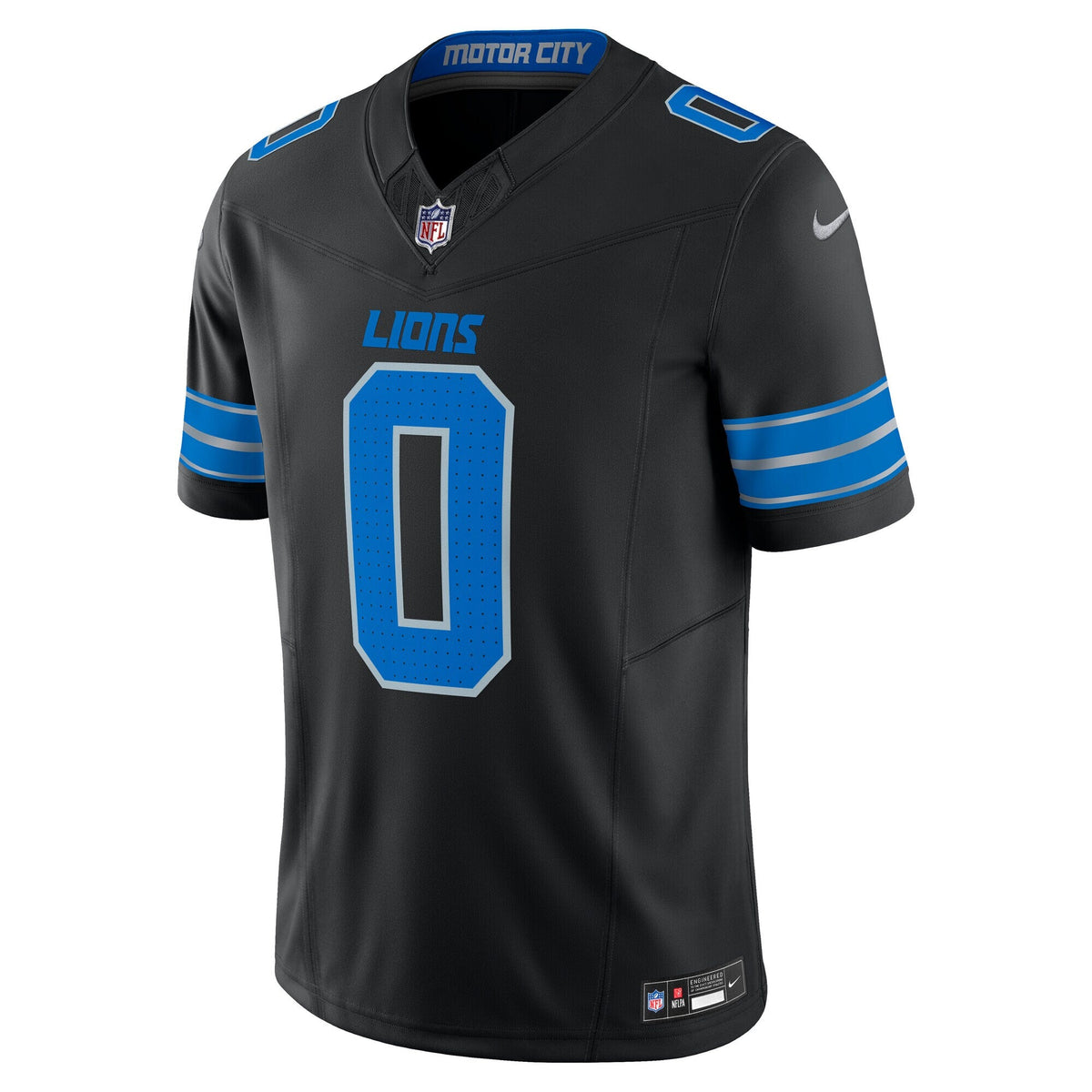Detroit Lions Jahmyr Gibbs Black 2nd Alternate Vapor F.U.S.E. Limited Football Jersey