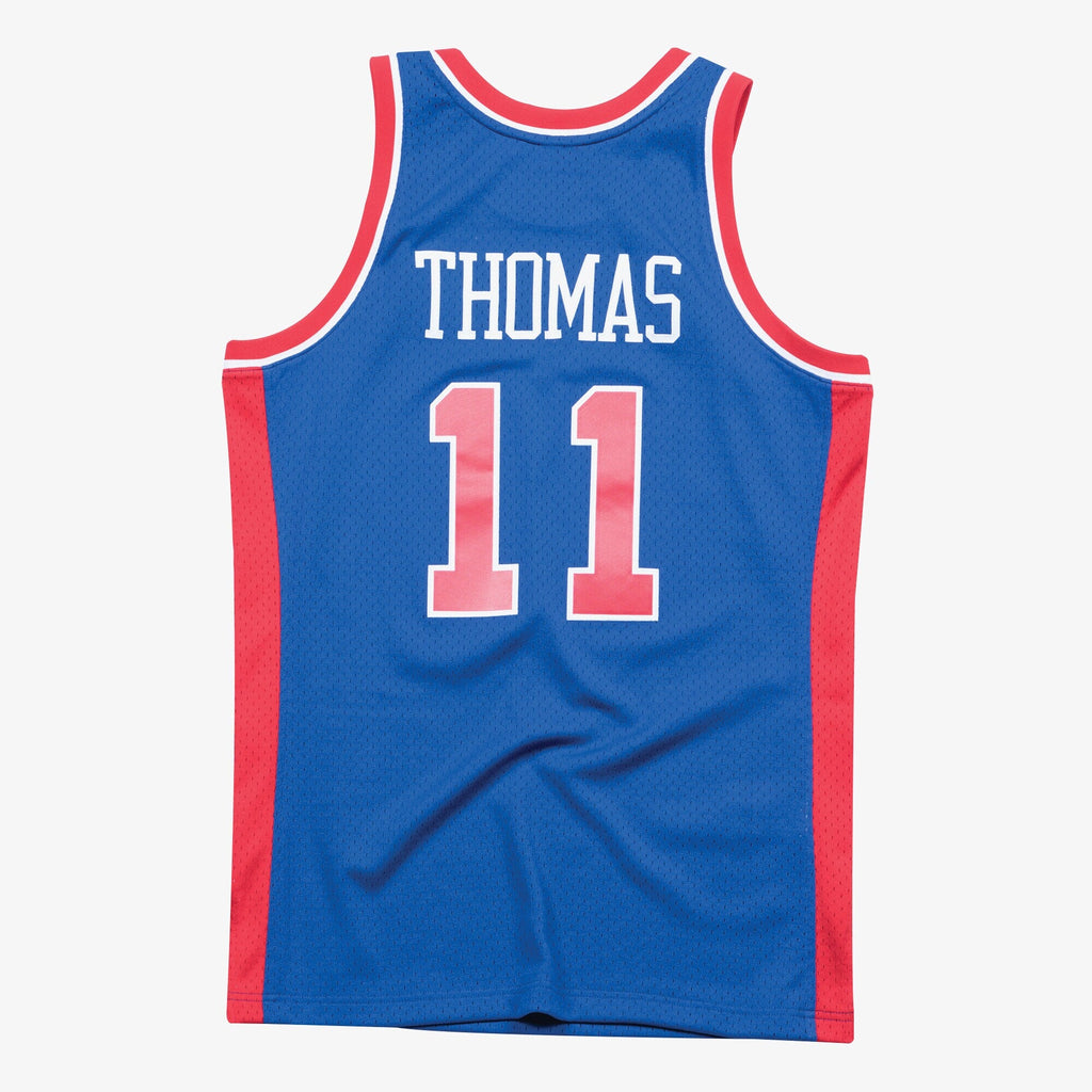 Detroit Pistons Swingman Jersey Road Isiah Thomas 1988-89