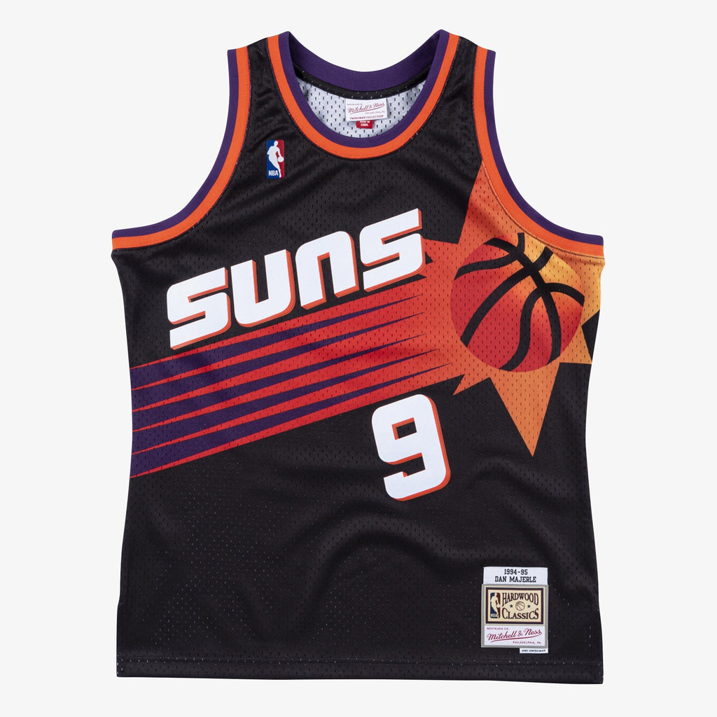Phoenix Suns Dan Majerle 1994 Swingman Alt Road Jersey - Black
