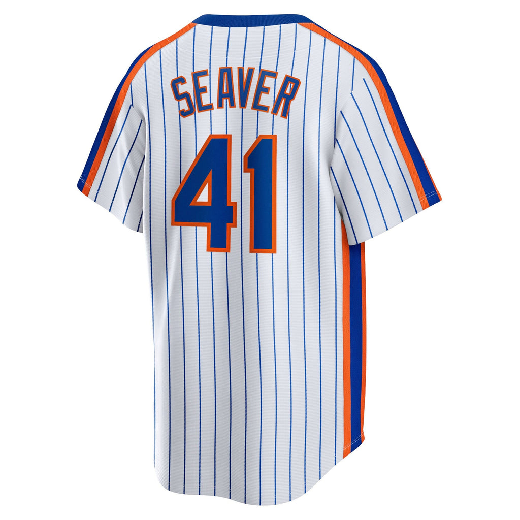 New York Mets Tom Seaver White Home Cooperstown Collection Player Baseball Jersey