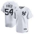 New York Yankees Max Fried White Home Limited Player Baseball Jersey